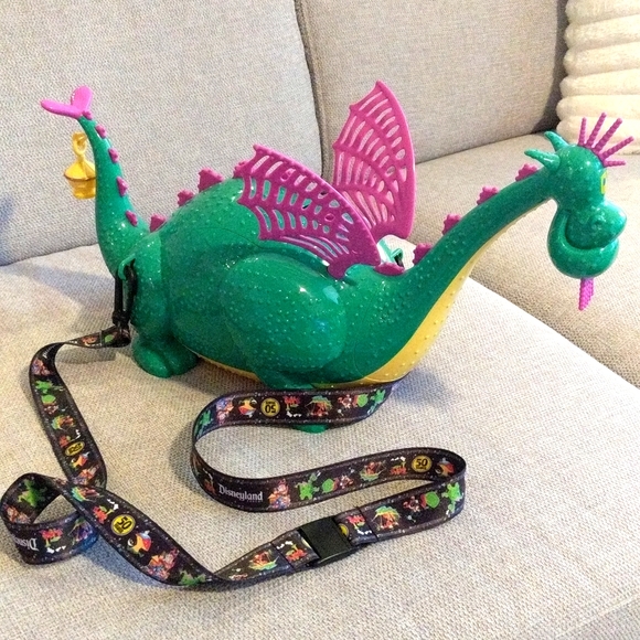 Disney Parks Light Up Dragon Popcorn Buckets - Picture 3 of 10